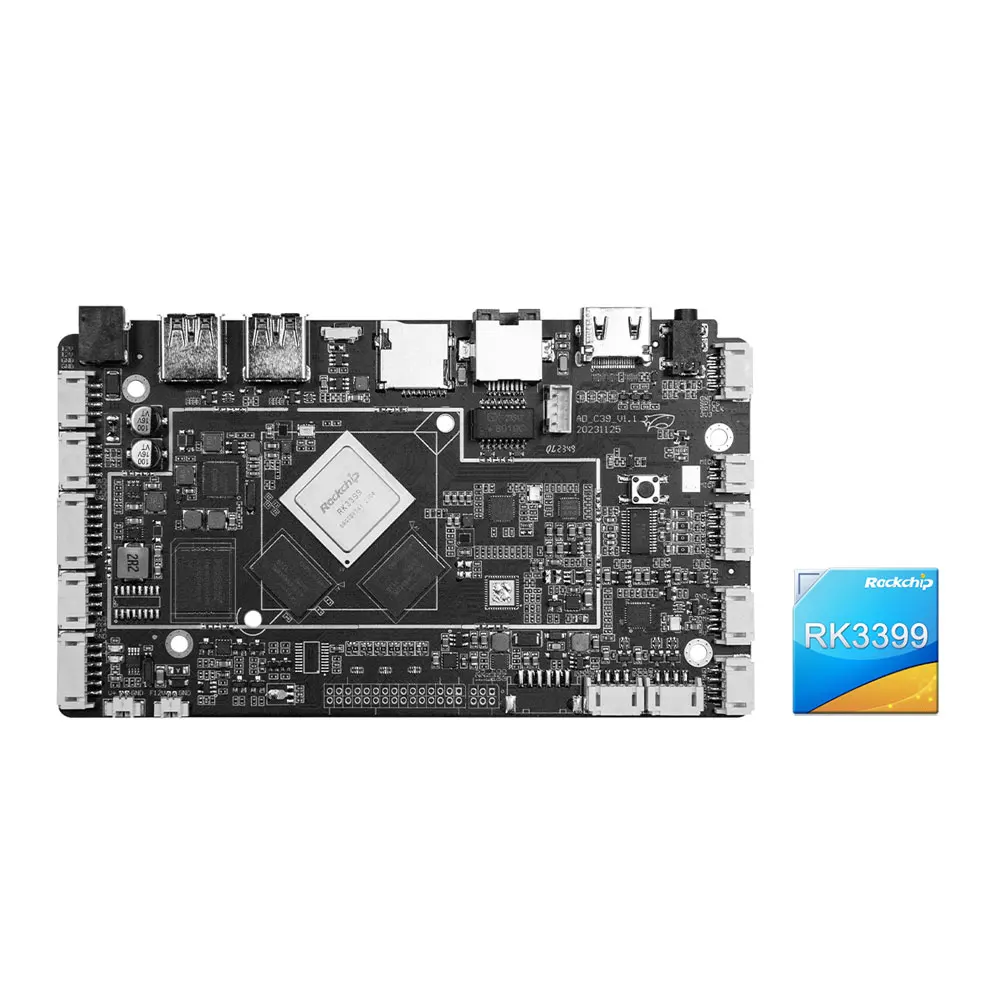 中国工場供給 Android ARM RK ヘキサコアボード RK3399 SBC Android Rockchip RK3399 組み込みボードPC
