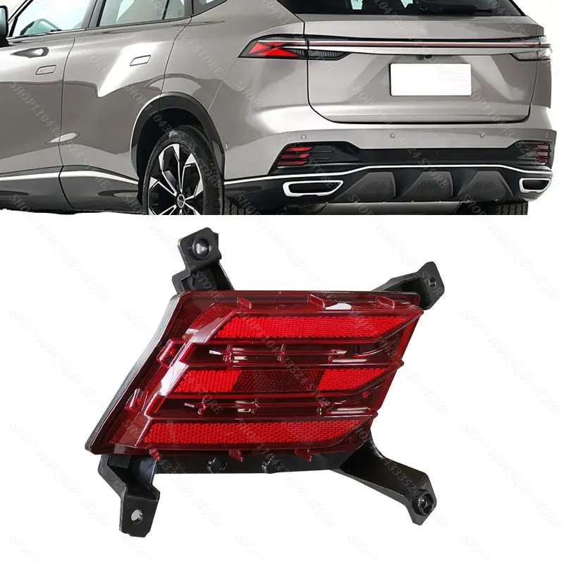 For MG HS MK2 RX5 MK3 2022- Rear Bumper Lights Rear Bumper Lamp Reflector Tail Light Warning Lamp 10913257 10913258 - Image 3