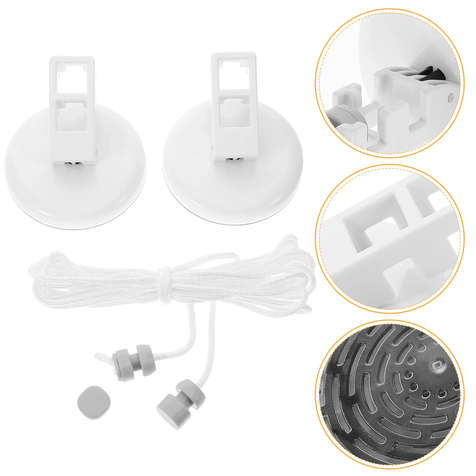 

Retractable Clothesline with Suction Cups Lightweight Travel Clothes Line for Balcony Hotel Cruise Camping Outdoor Adventures