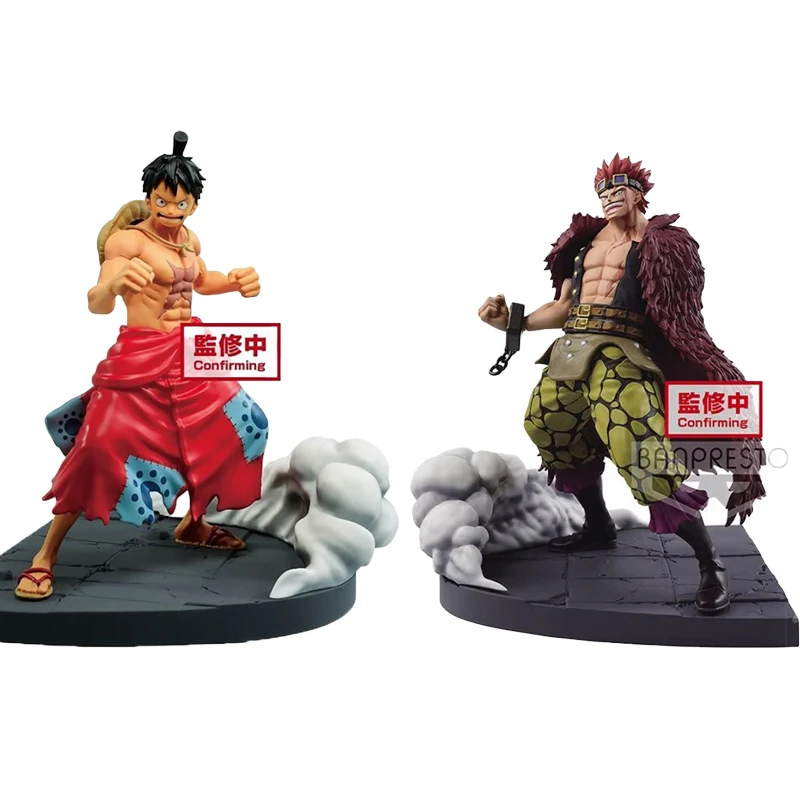 In Stock Original Genuine BANDAI SPIRITS Worst Generation Eustass Kid Monkey D Luffy Anime Portrait Model Action Toy