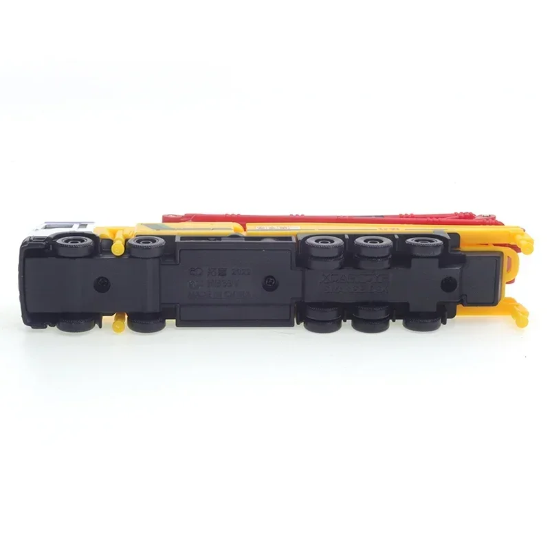 XCARTOYS 1:100 Five Bridge Concrete Pump Truck - Safety First Diecast Automotive Collection Car Model Toys Ornaments