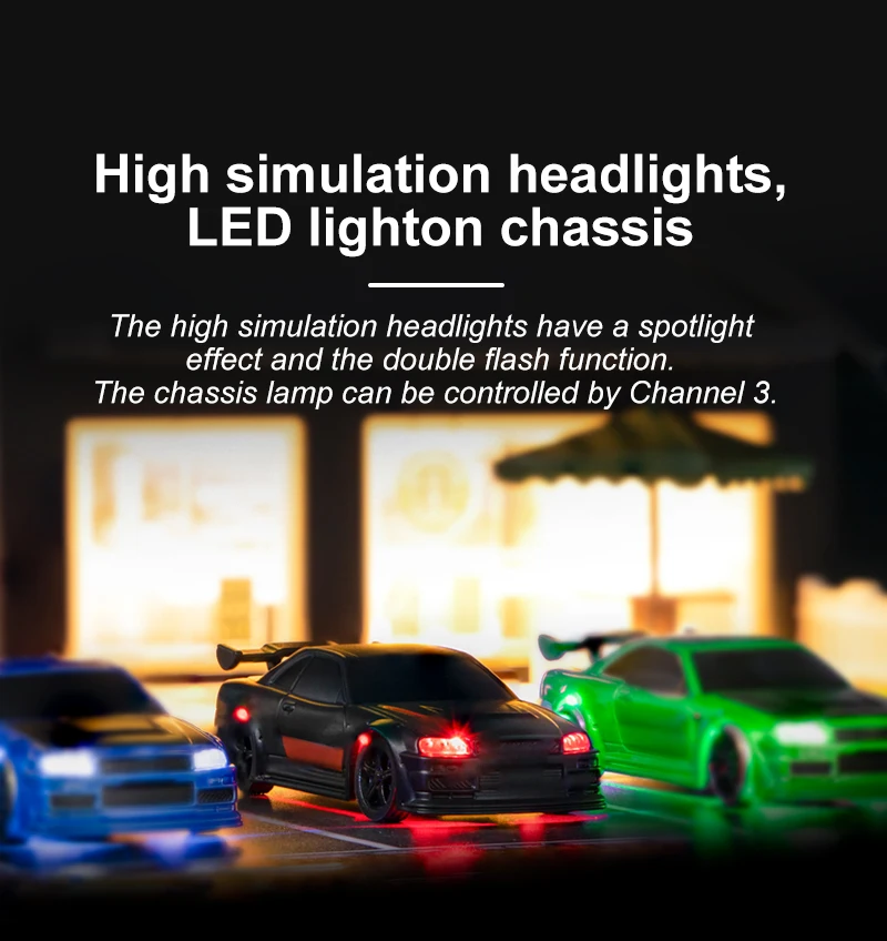 Turbo Racing 1:76 C76 C75 C74 C73 C71 On Road RC Car Radio Full