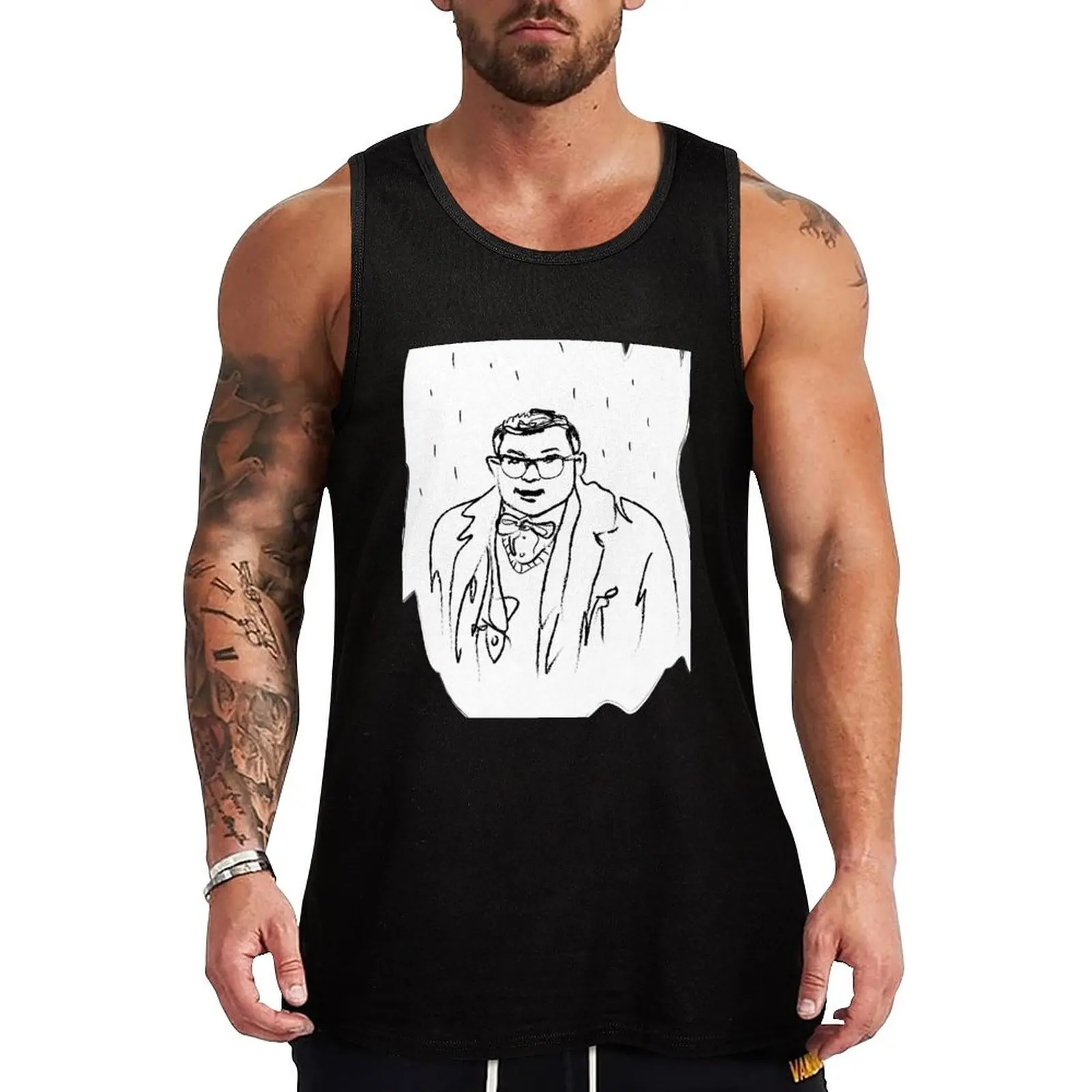 Max DeBryn in the rain Tank Top Simple Solid Tank Top Sleeveless Casual Daily Shirt