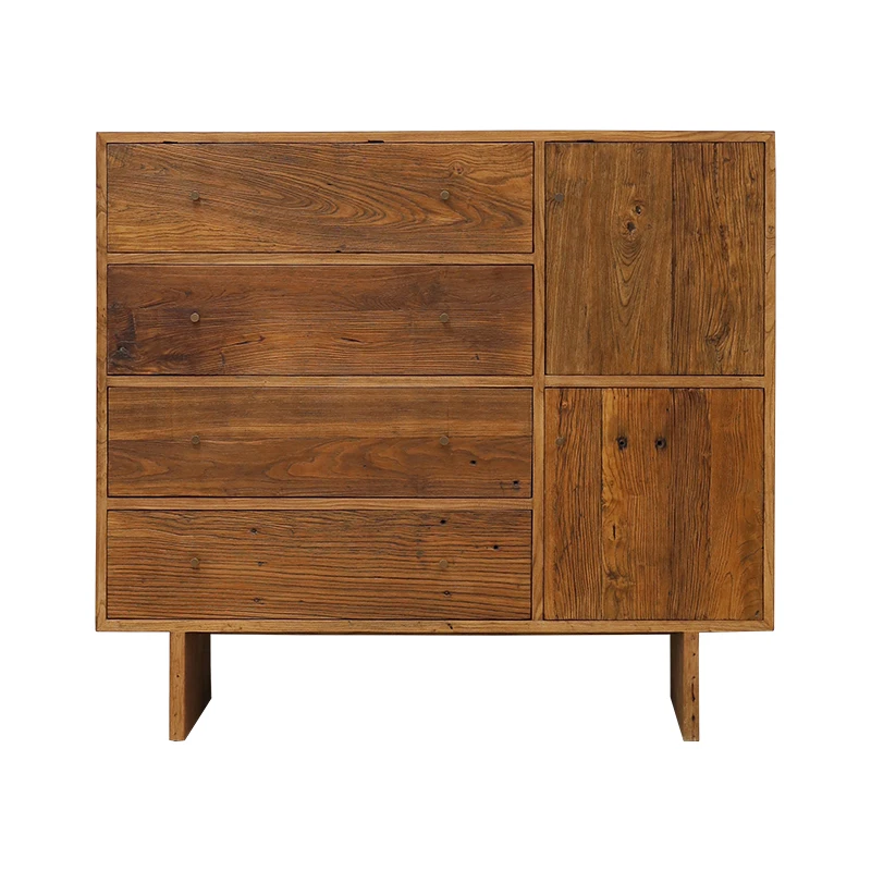 

Meal side solid wood porch cabinet foyer medieval homestay locker restaurant retro locker