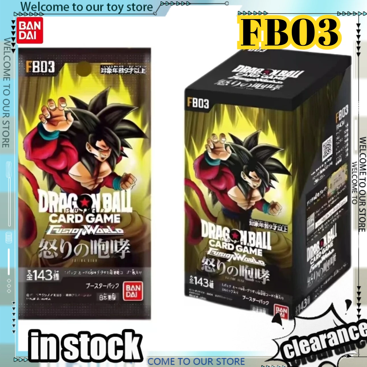 

Original BANDAI Dragon Ball TCG Collection Card FB03 Angry Roar Japanese Version Card DRAGON BALL Angry Roar Toy Gift Blind Box