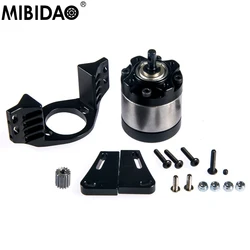 MIBIDAO Transmission Case Aluminum Center 1:5 Planetary Gearbox For 1/10 RC Crawler D90 Upgrade Parts