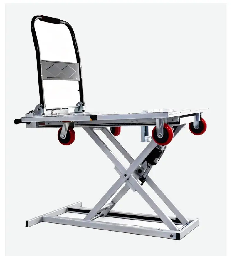 YJQ electric lift cart electric flat truck hydraulic lift flat loading and unloading