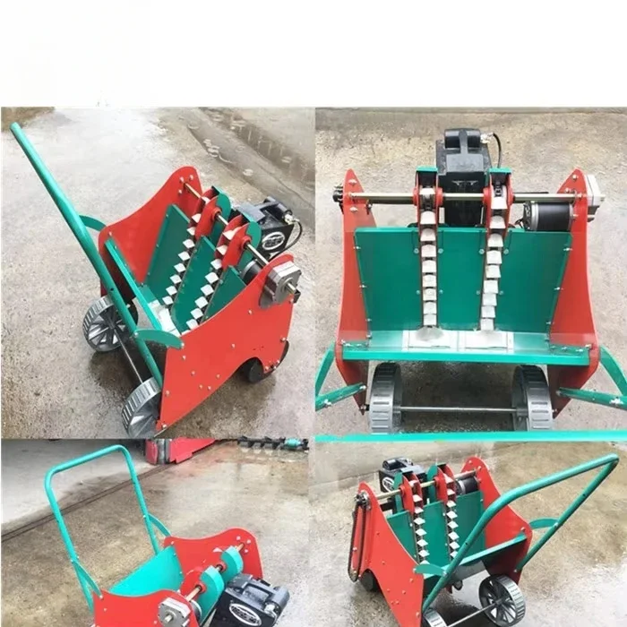 Hot Sale Small Garlic Planting Machine/ Sowing Garlic Flakes Seeding Sowing Agricultural Equipment