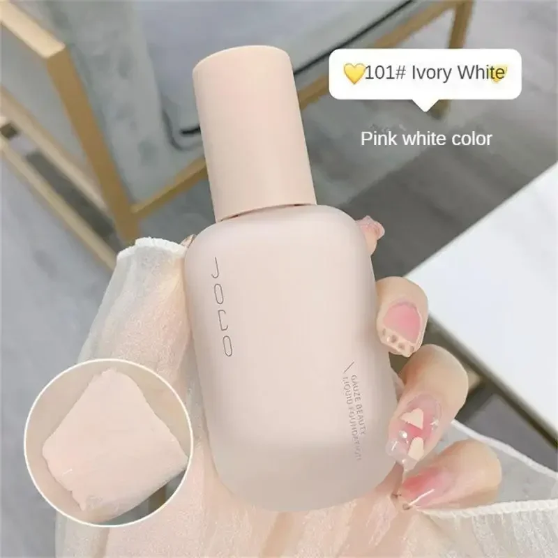 1PC Liquid Foundation Full Concealer Waterproof Base Brighten Whitening Cover Dark Circles Matte Face Foundation Makeup Cosmetic