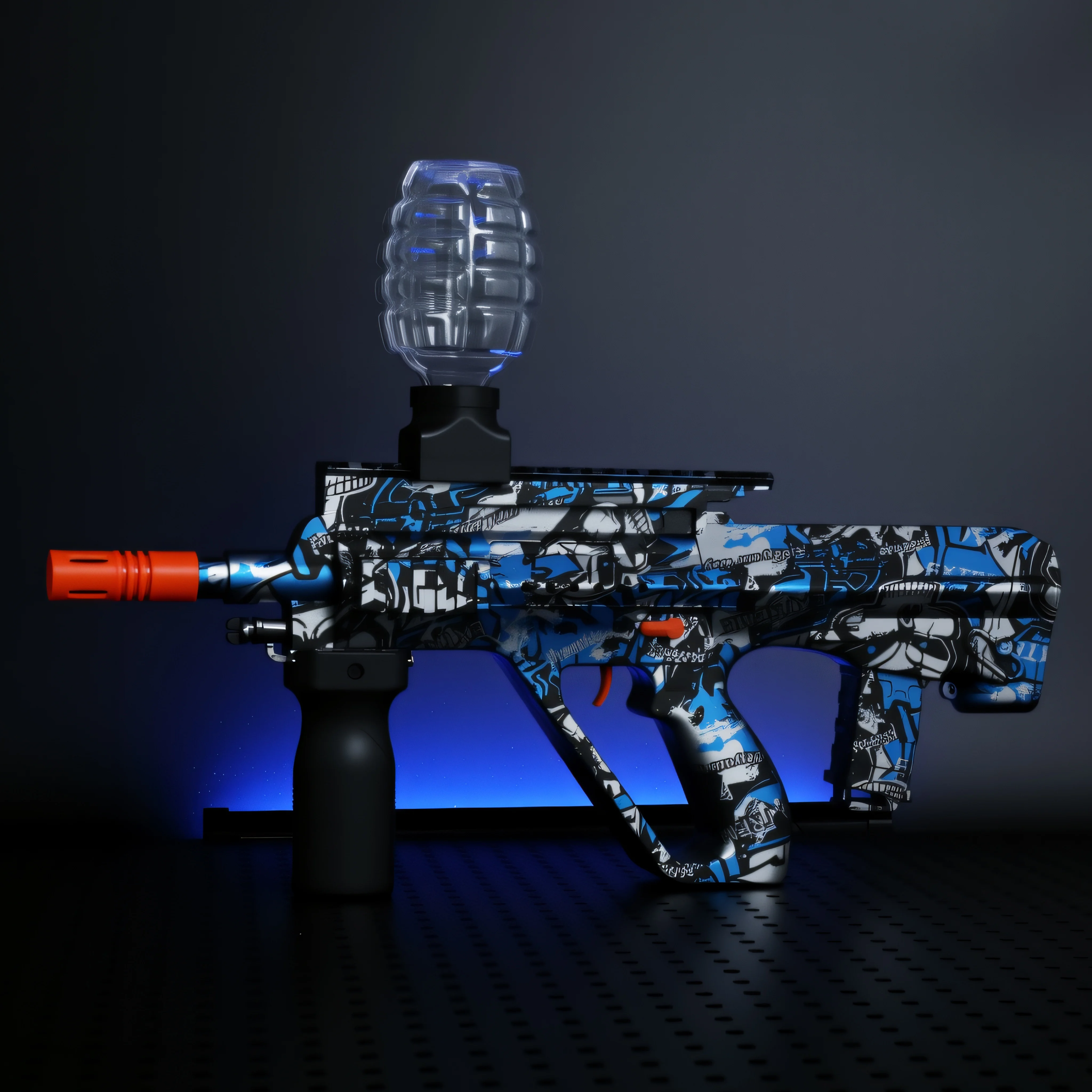 Gel Ball Blaster Set - Rechargeable Outdoor Combat Toy for Teens 14+, Perfect Gift for Boys & Girls (Gel Beads Not Included）