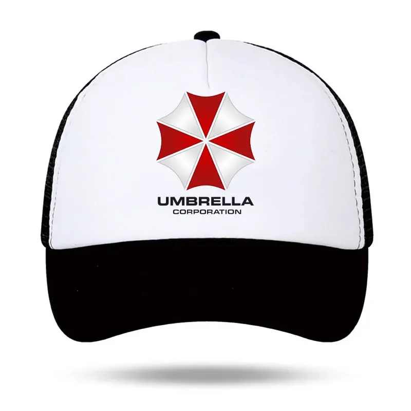 Classic Umbrella Corporation Foam Trucker Cap Woman Man Casual Visor Cap Adult Sun Beach Mesh Summer Snapback Cap