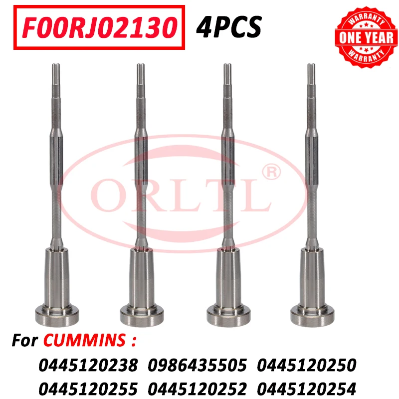 

4 шт. Новый регулирующий клапан F00RJ02130 для форсунок Cummins 0445120007, 0445120022, 0445120059, 0445120212, 0445120134
