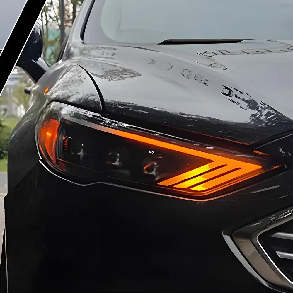 

Car Front Lamps For Ford Mondeo 2017-2021 Auto Headlights Assembly Upgrade LED DRL Dynamic 3 Projector Lens Tool Accessories