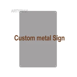 Custom Metal Plaque Personalized Metal Sign 30*20cm 30*15 30*30