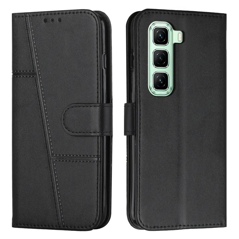 Leather Protect Phone Case For Infinix Hot 50 Zero 40 Note 40X Note40 Pro Plus 5G Magnetic Cases Flip Wallet Cover Book Coque