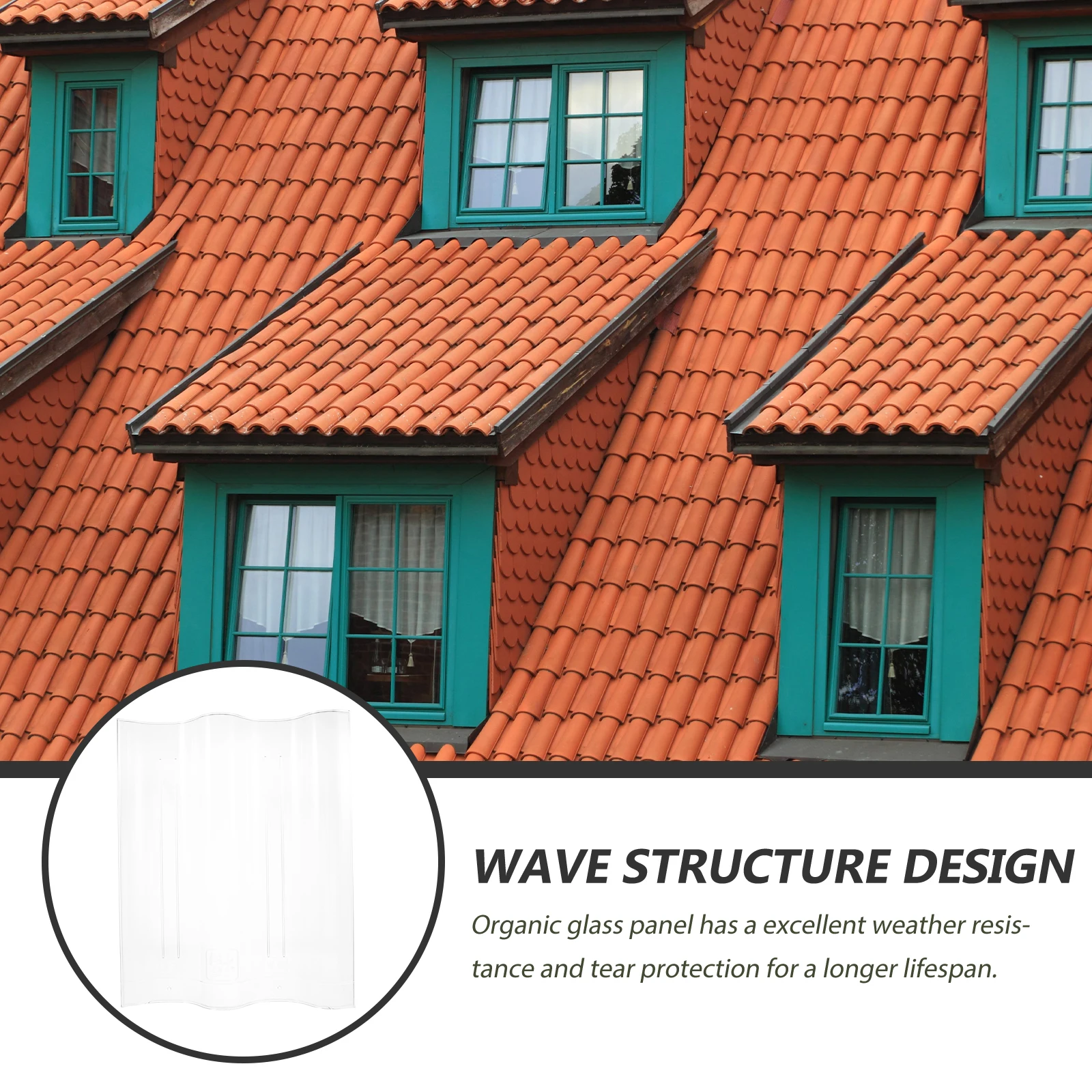 استبدال لوحة الدفيئة الشفافة لوحة سقف أكريليك شديدة التحمل لحامل النباتات هيكل خارجي مقاوم للطقس