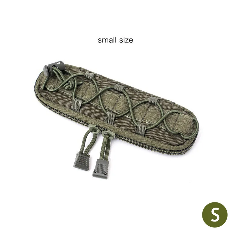 Taktische Molle-Messerhülle EDC-Werkzeug Messerhalter Jagdzubehör Outdoor-Sport Wandern Camping Jagd Taschenlampenhalter
