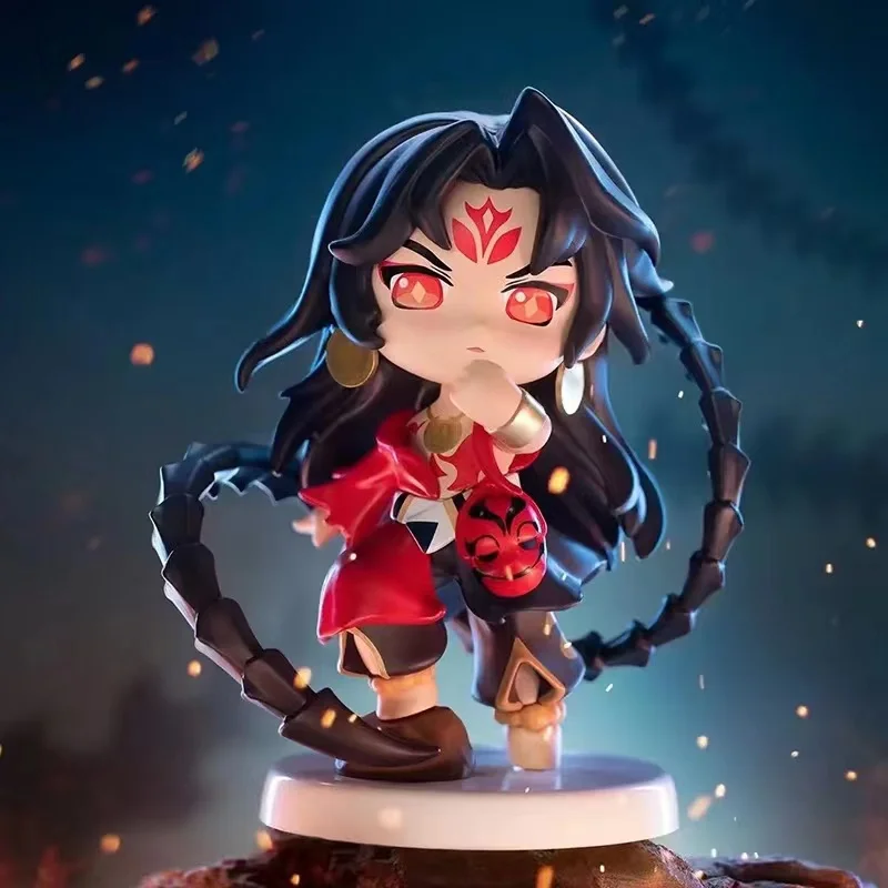 Pop Mart Onmyoji Classic God Series Blind Random Box Toys Popmart Mystery Box Action Figure Doll Kawaii Model Surprise Kids Gift