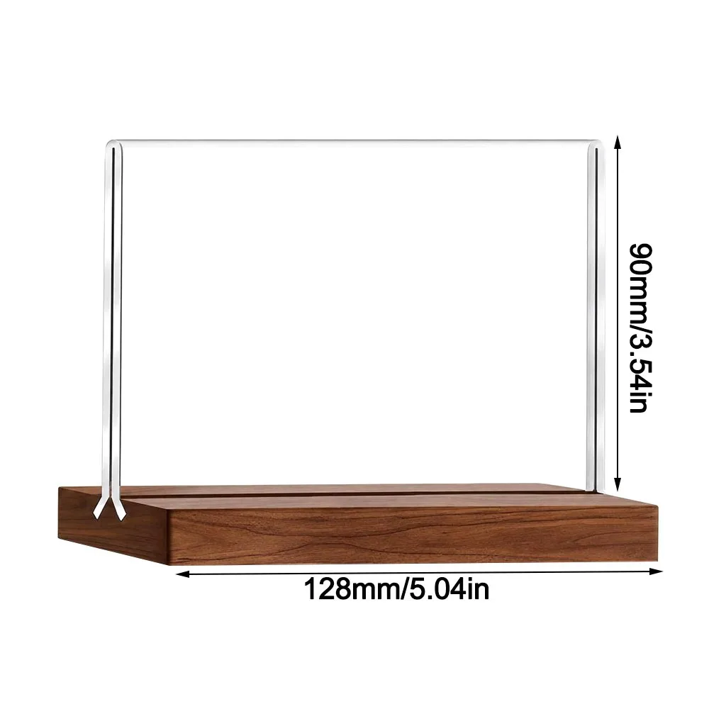 High Quality A4/A5/A6 Desk Display Stand Acrylic Double Side Clear Menu Stand Holder Transparent Bulletin Board Restaurant