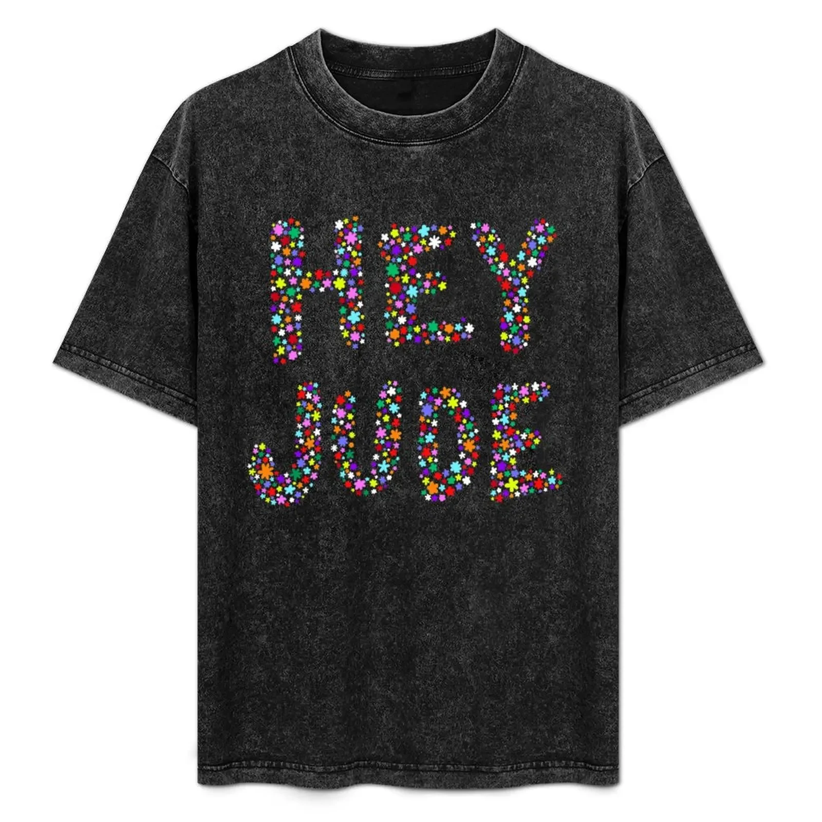

Hey Jude Flowers T-Shirt t shirts with prints man t shirt summer man tshirt t shirt for man 100 percent cotton T-Shirt