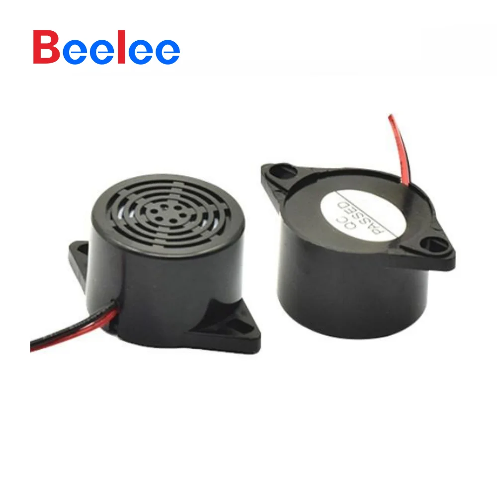 Cicalino meccanico Beelee 75dB da 50 pezzi con cavo 6V 12V 24V