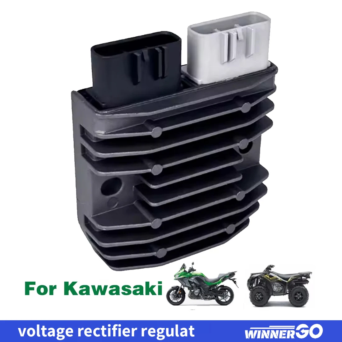 

motorcycle voltage rectifier regulat 12V For Kawasaki KVF 750 KRF TERYX 800 750 KLZ Versys 1000 21066-0744 21066-0022