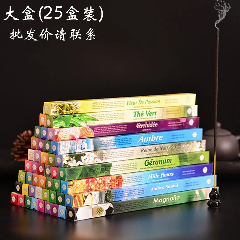 

Indian NaturalAgarbatti Incense SticksHand-RolledSandalwoodHerbal AromatherapyforMeditation/Yoga,Long-Lasting SpiritualFragrance