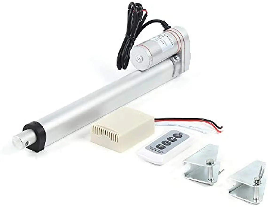 250mm Electric Linear Actuator 12V DC Linear Actuator Linear Motor Adjustment Drive 900N Linear Actuator Wireless