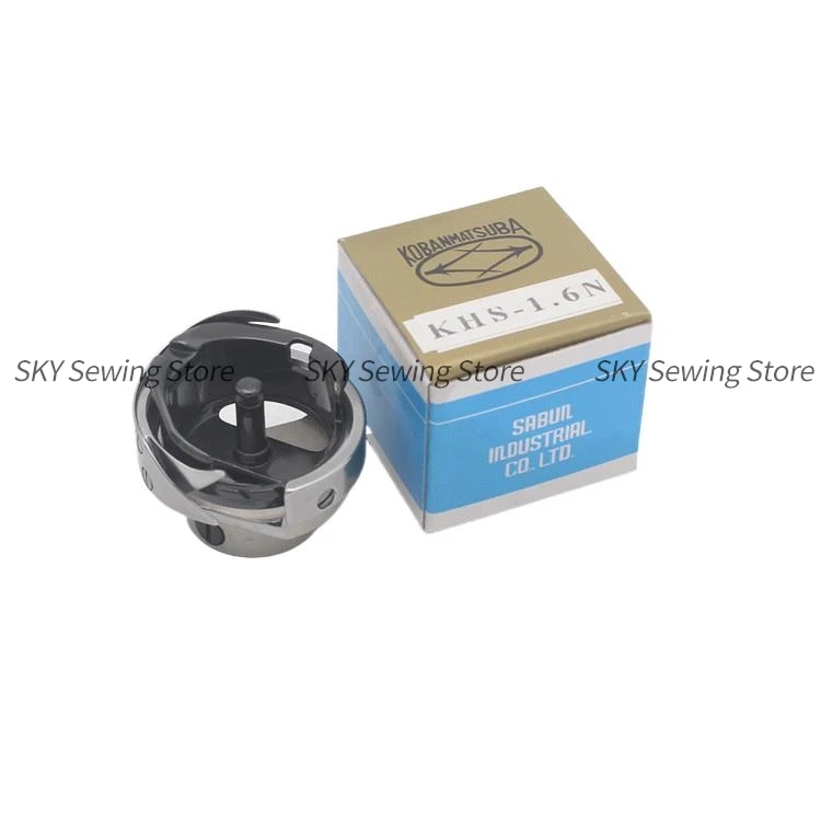 

Поворотные крючки Koban KHS-1,6N, емкость 1,6 раз, вращающийся челнок, безмасляный черный сердечник, аксессуары для компьютерной вышивальной машины