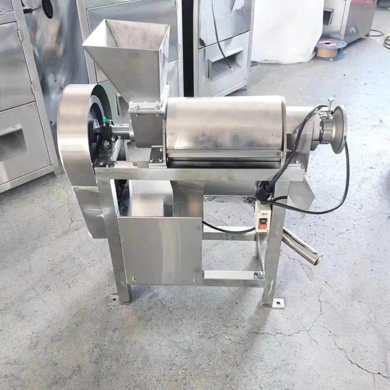 Approved 0.5t Spiral Juicer with Non-Stop Operation, Commercial Industrial Juicer for Continuous Juice Extraction