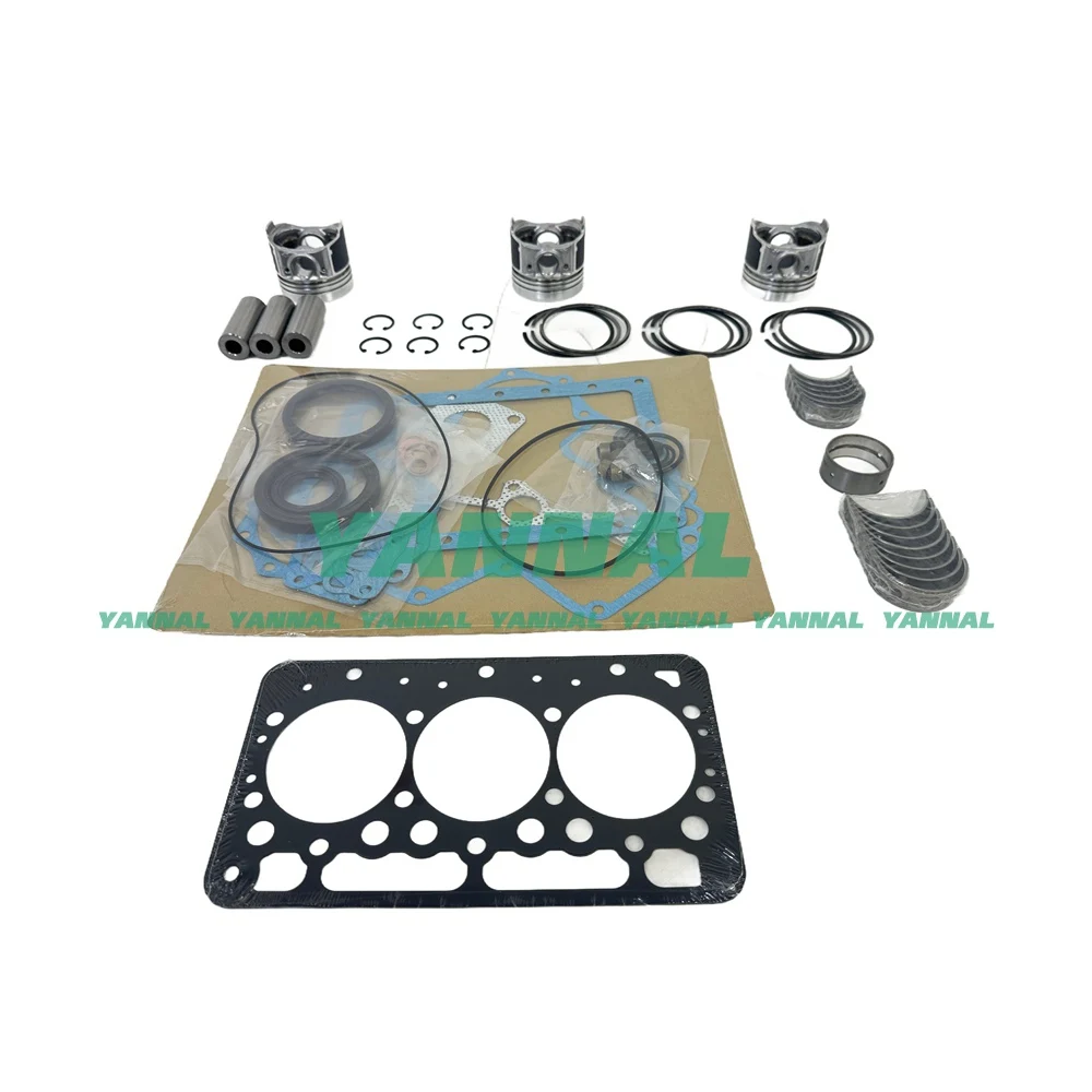 Good Quality STD D722 D722B Overhaul Rebuild Kit Parts For Kubota Engine Bobcat 320 Excavator