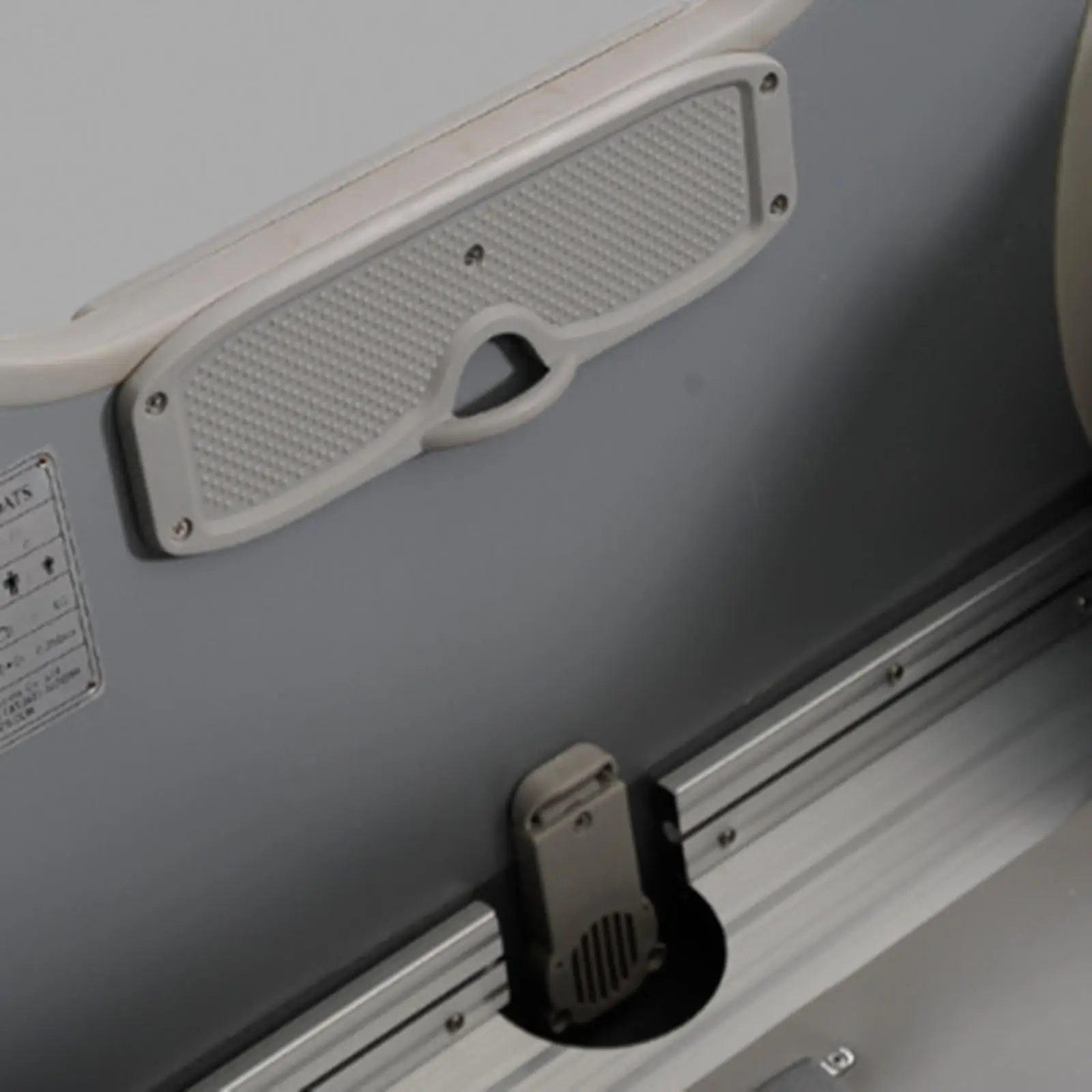 صمام تصريف القارب البلاستيكي المتين، صمام سكوبر خفيف الوزن لملحقات يخت قارب الكاياك القابل للنفخ #4