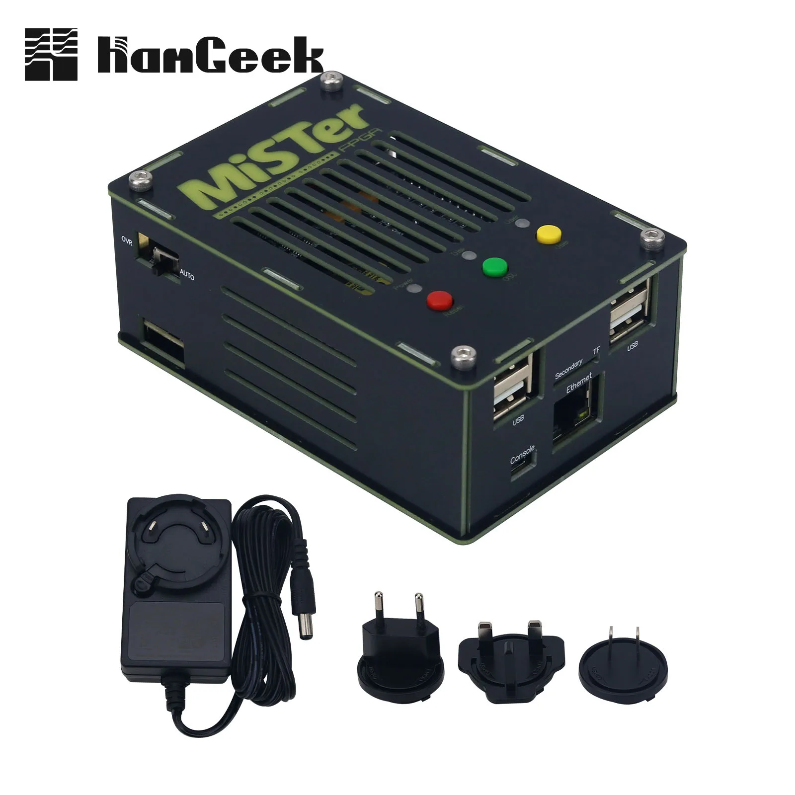 HamGeek Mini Open-source-Mister Game Console Cyclone V SoC FPGA Development Board with 32GB TF Card for Retro Games