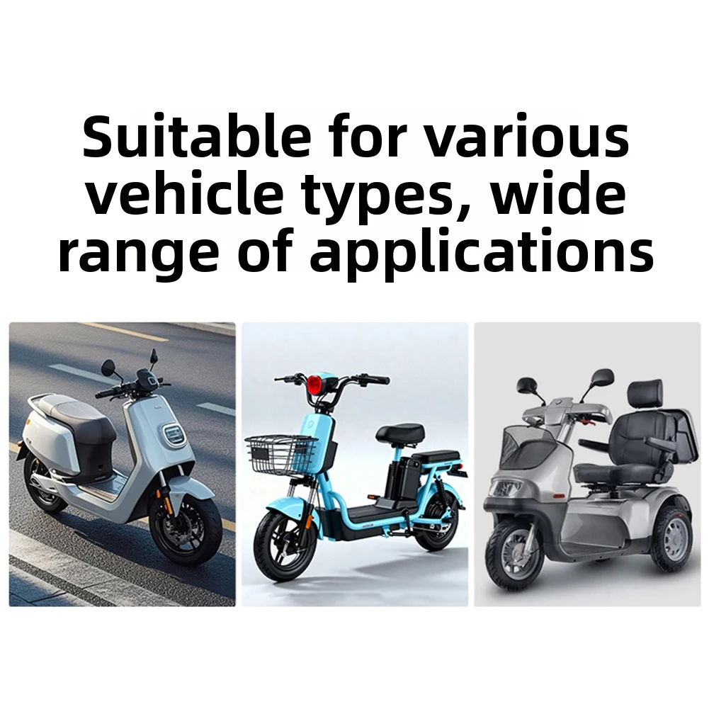 Waterproof Lithium Voltage Meter for E-Bikes - Calibrates Battery Readings Accurately Simple Installation Wide Range Use