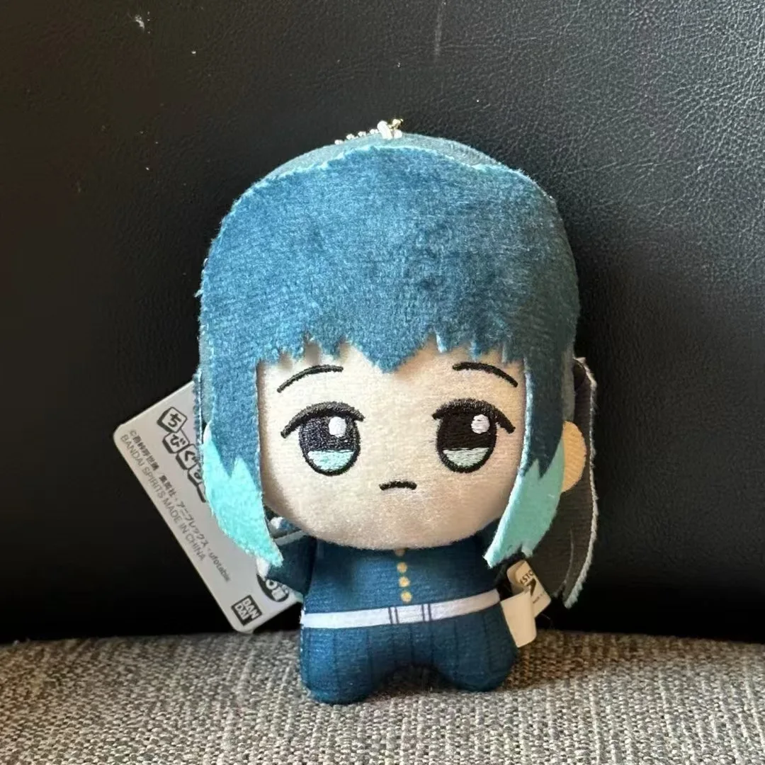 Nuevo 10cm Anime Demon Slayer Tomioka Giyu Kamado Tanjirou Kamado Nezuko Agatsuma Zenitsu Shinazugawa Genya peluche muñeca de juguete regalo