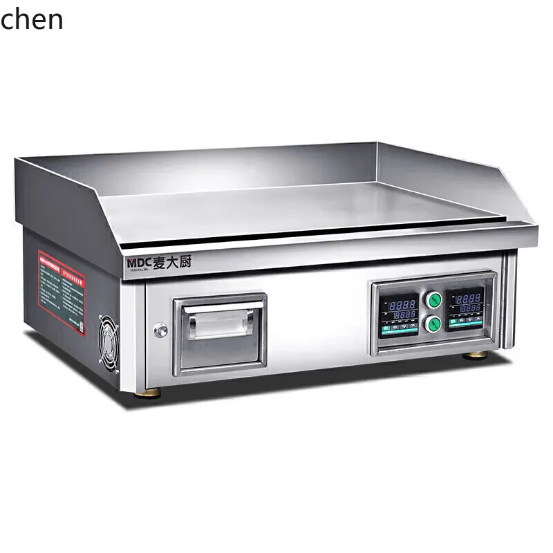 

ZML Teppanyaki Equipment Commercial Teppanyaki Pancake Stall Milk Tea Shop Fried Steak Grilled Cold Noodles Desktop Grilled Oven