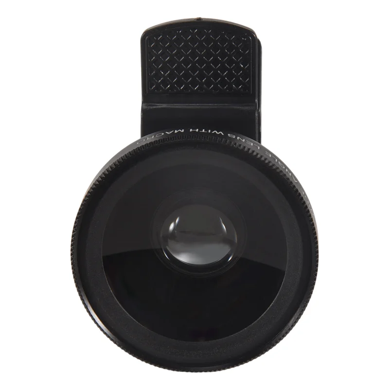 -ESTR 2 في 1 عدسة هاتف عالية الدقة 0.45X زاوية واسعة للغاية وعدسة ماكرو للهاتف المحمول 12.5X لهاتف آيفون 11 وشاومي وهواوي