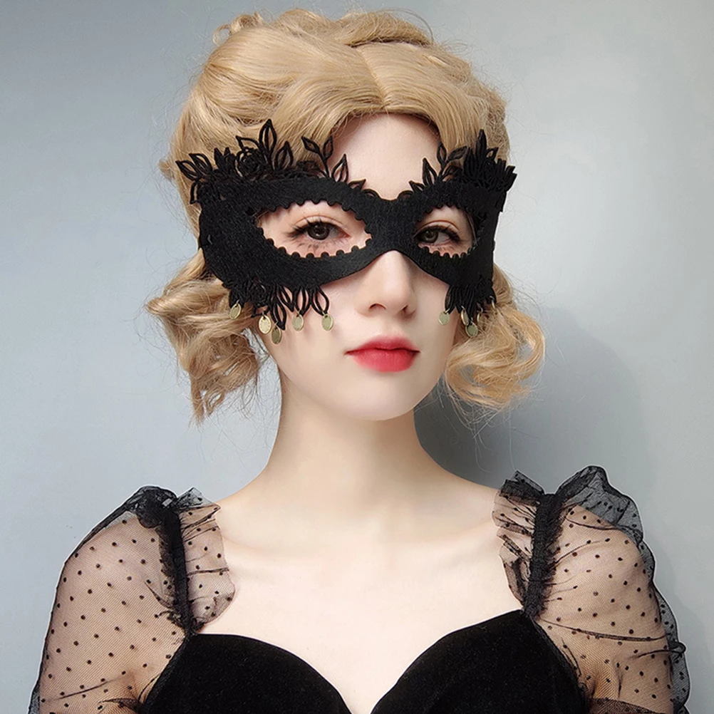

Half Face Masks Elegant Cloth Decorative Dance Party Accessories Comfortable cosplay Halloween Festivals