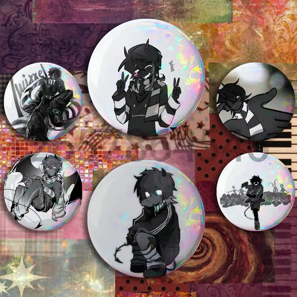 T-Twixxel Badges Set  25 32 44 58 75 mm Round Customizable Wholesale Fan goods Self-made fan freebies