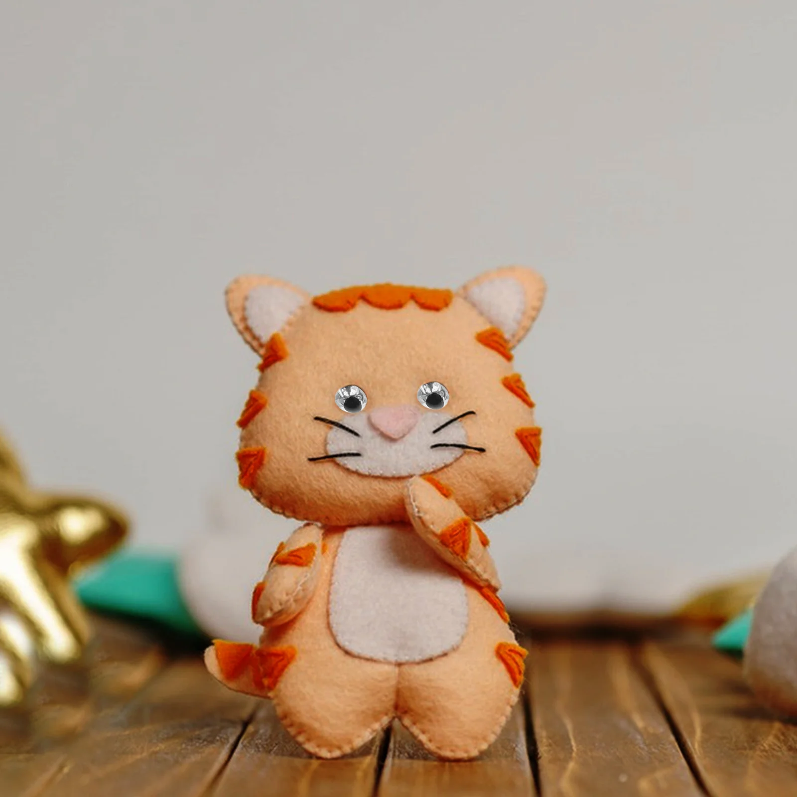 120pcs Needle Felting 4Mm 5Mm 7Mm 10Mm Glass Safety Eyes For Crochet Stuffed Animals Making Craft Eyeballs Realistic Eyes