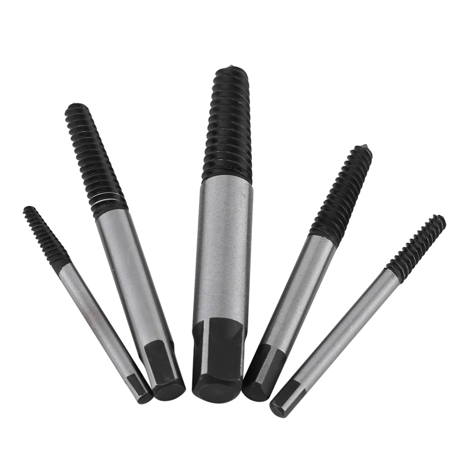 5pcs Broken Screw Extractor Bit Damaged Bolt Easy Take Out Removing Tool Bolt Extractor Screw Remover Damaged Screw Extractor