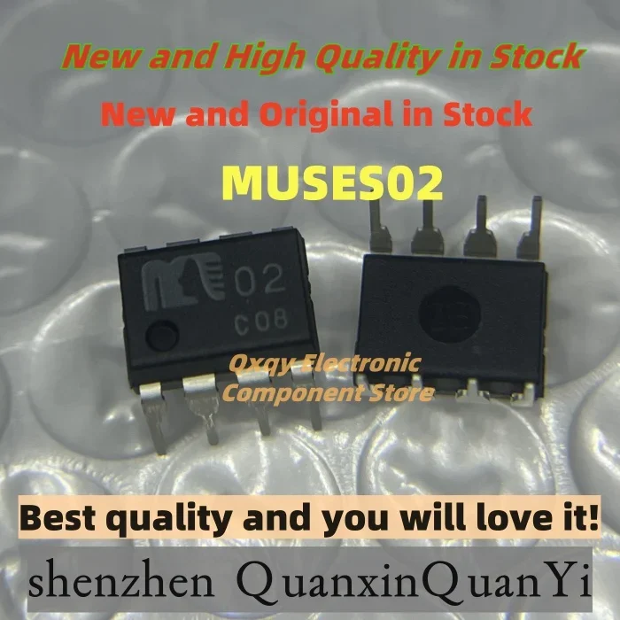 

1PCS New MUSES02 DIP8 High Fidelity Audio Fever Dual Op Amp