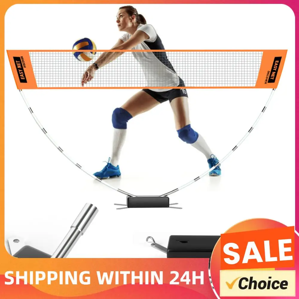 

Professional Badminton Net Badminton Training Net Portable Tennis Net Height Adjustable Volleyball Net for Court Backyard Beach