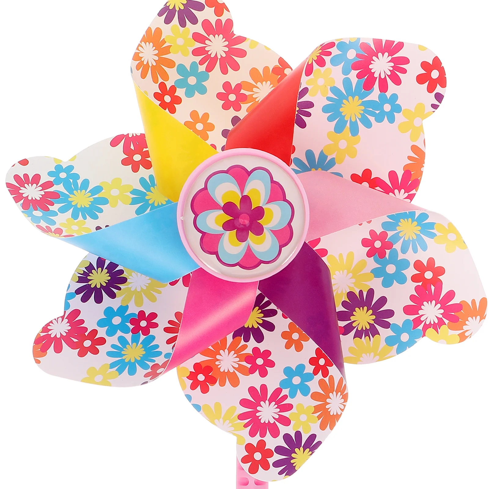 1 قطعة دولاب الهواء للأطفال المقود 22.2 مللي متر زهرة طاحونة تصميم سكوتر الديكور ركوب الدولاب ملحق هدية