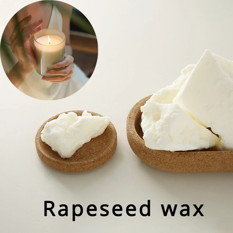 

1000g Rapeseed Wax DIY Handmade Creative Modeling Aromatherapy Candle Balm Pure Plant Environmental Protection Raw Materials