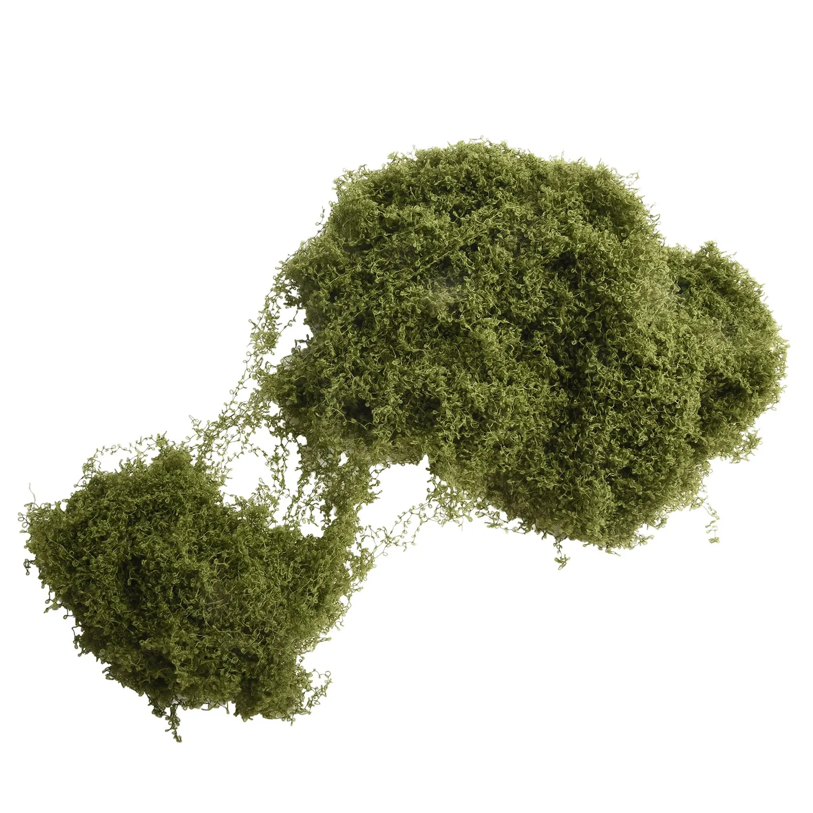 21cm*20cm*5cm 50g Artificial Moss Incredibly Lifelike Design Natural Green Lichen Elements Versatile Decoration
