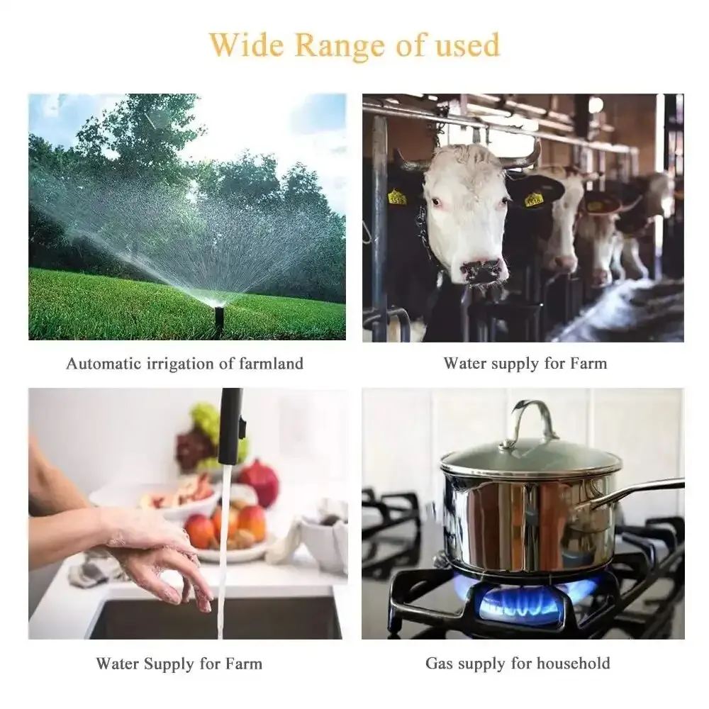 AliExpress Collection Válvula de Gas inteligente con WiFi, controlador de Gas con cierre automático, funciona con Alexa, Tuya