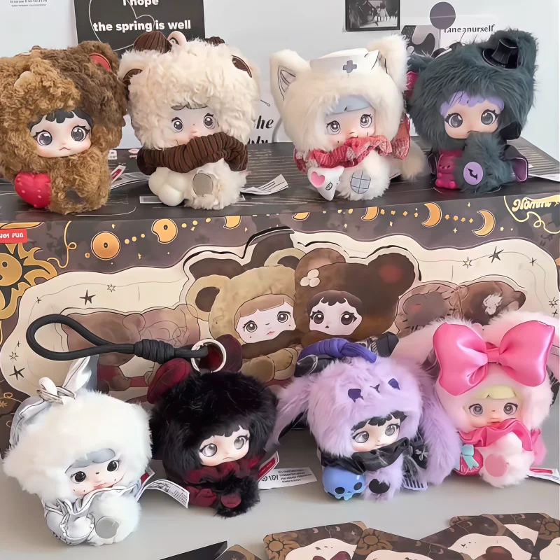 

Nommi× Heymi Heymi The Entwined Fate Series Blind Box Kawaii Vinyl Plush Doll Bag Accessories Mystery Box Girls Birthday Gift