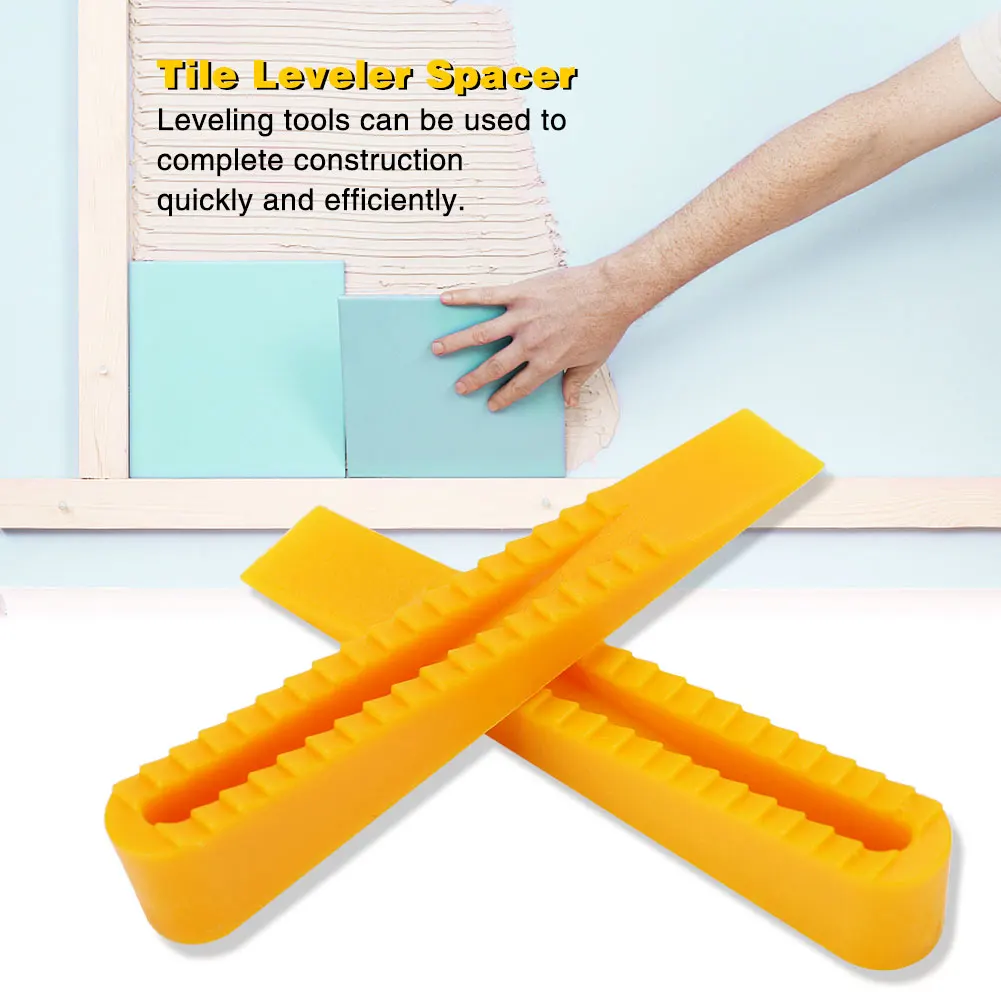

100pcs Tile Leveler Spacer Tile Leveling Tiling Tool Tile Leveling System Wedges Tile Leveler Spacers For Tiling Tools
