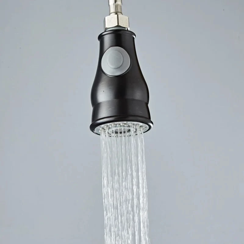 

Modes Water Faucet Bubbler Pull Out Spray Head Faucet Kitchen Sink Basin Mixer Tap Replacement Sprayer For Kitchen Tool 1/2''